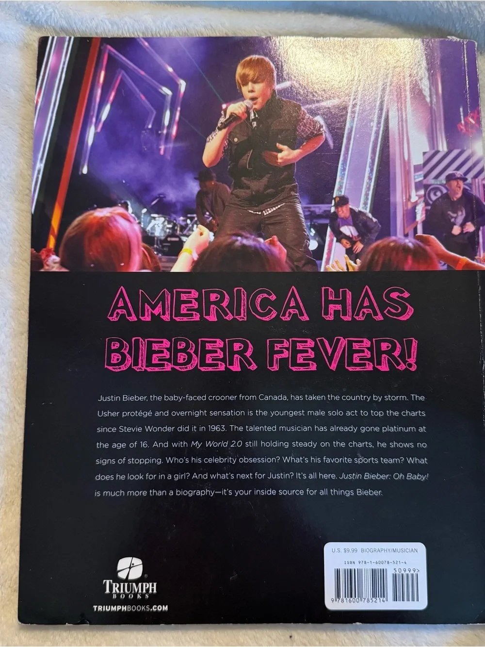 2010 Justin Bieber Oh Baby! Y2K Nostalgia Bieber Fever